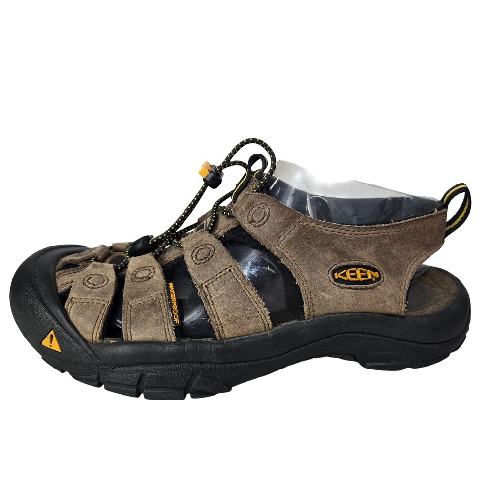 KEEN Newport Sandals Mens Size 8 women's size 9.5 Brown Waterproof Hiking #1053